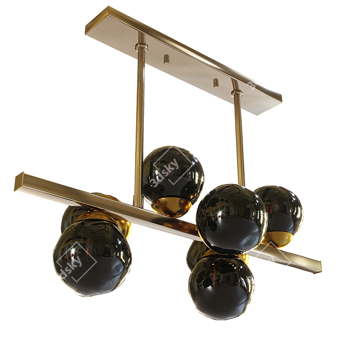 Elegant Studio Berry Chandelier 3D model image 5