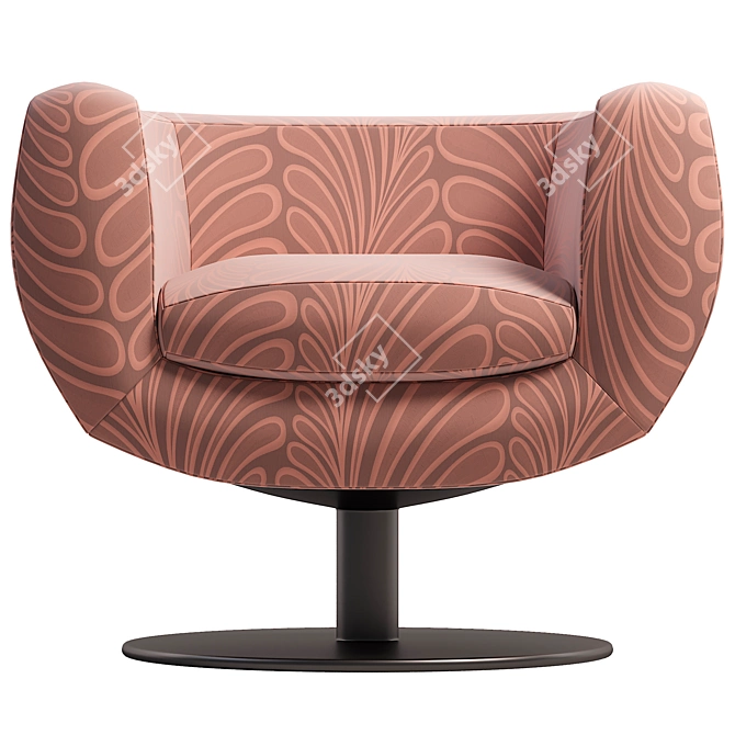 Modern Armchair with 3Ds Max 2014 and Corona 2 3D model image 2