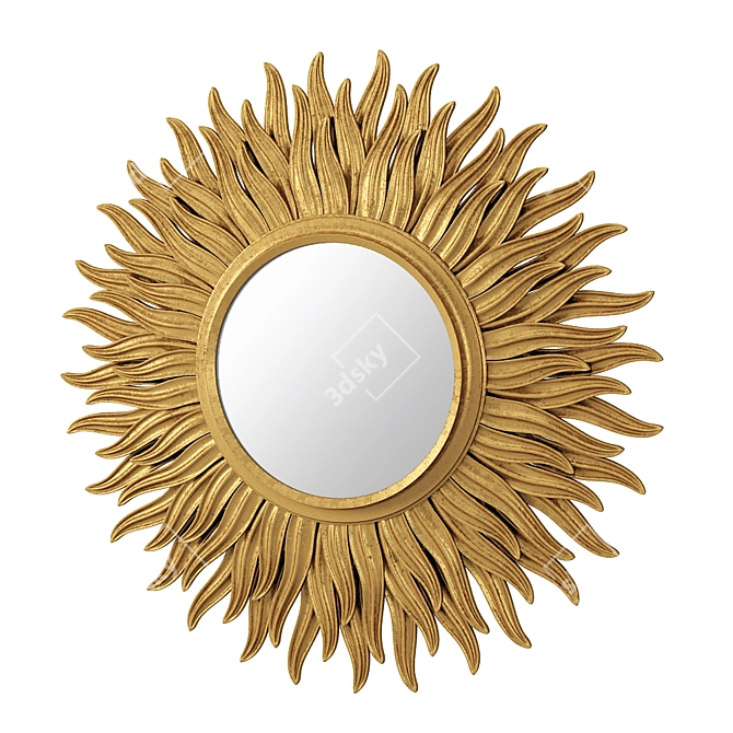 Roberto Giovannini Sun Shape Mirror 3D model image 2
