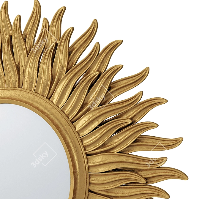 Roberto Giovannini Sun Shape Mirror 3D model image 3