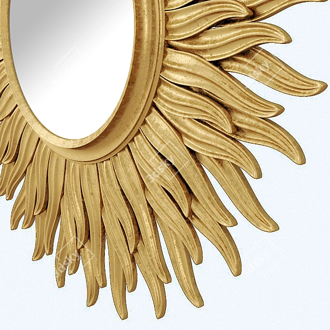 Roberto Giovannini Sun Shape Mirror 3D model image 4