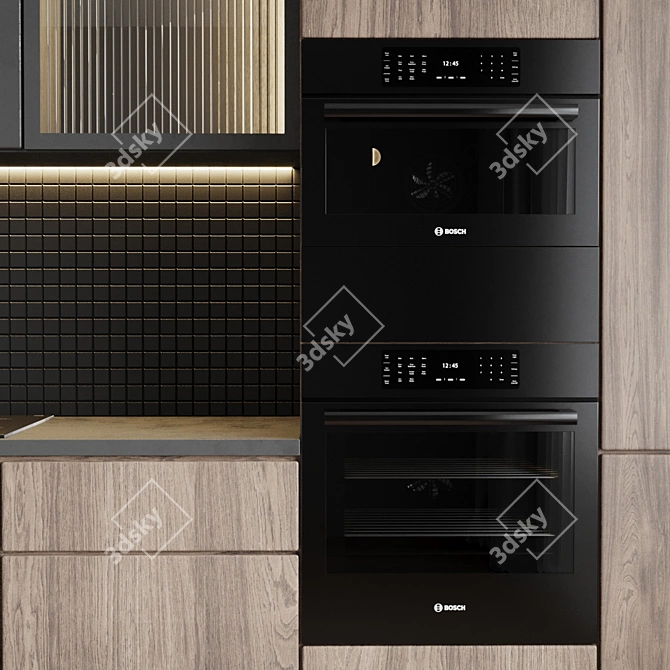 2-in-1 Kitchen Combo 3D model image 2
