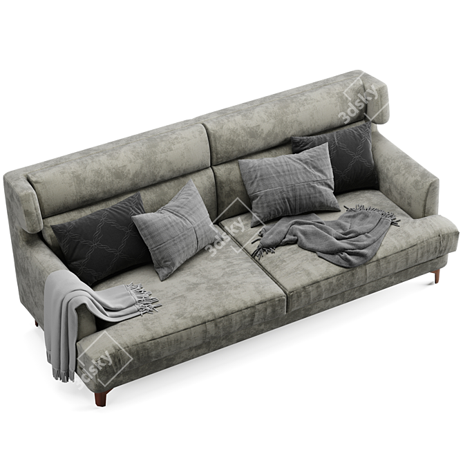 Ultimate Comfort: GTS Well Sofa 3D model image 5