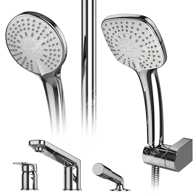 IDEAL Standard Faucets & Shower Systems 3D model image 4