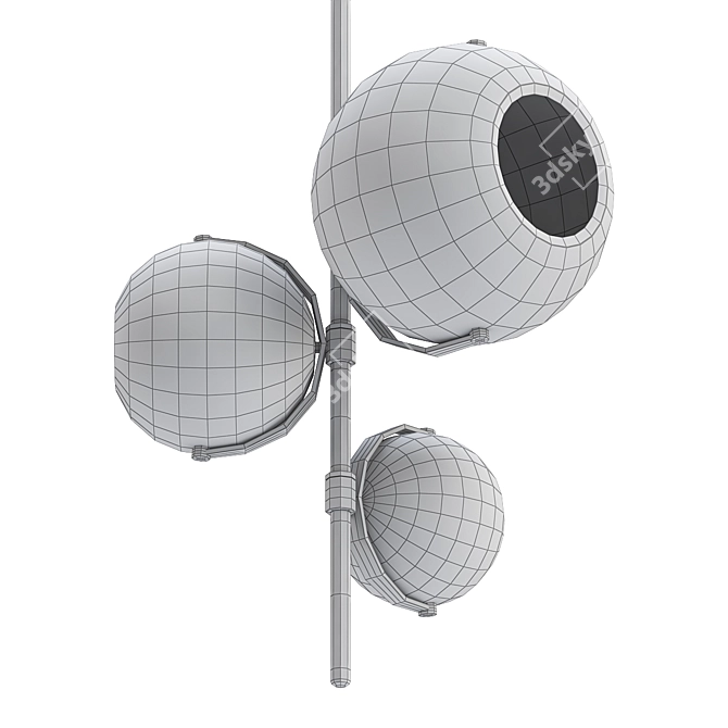 Sleek & Stylish DENY GLASS 3D model image 2