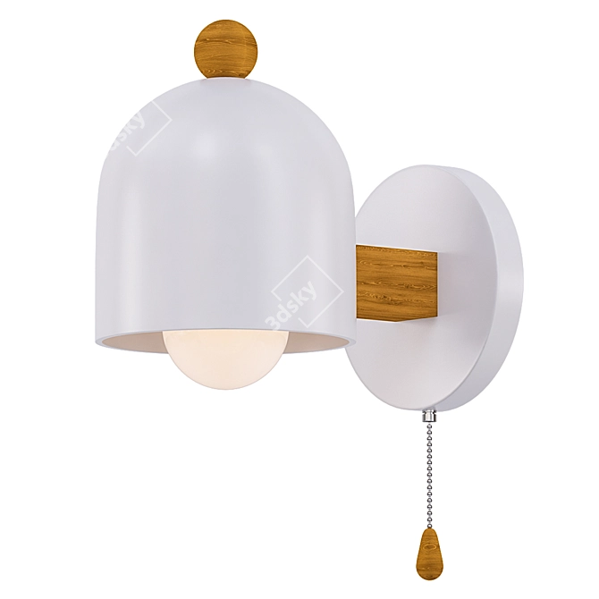 Modular Design Lamp: HAB 3D model image 1