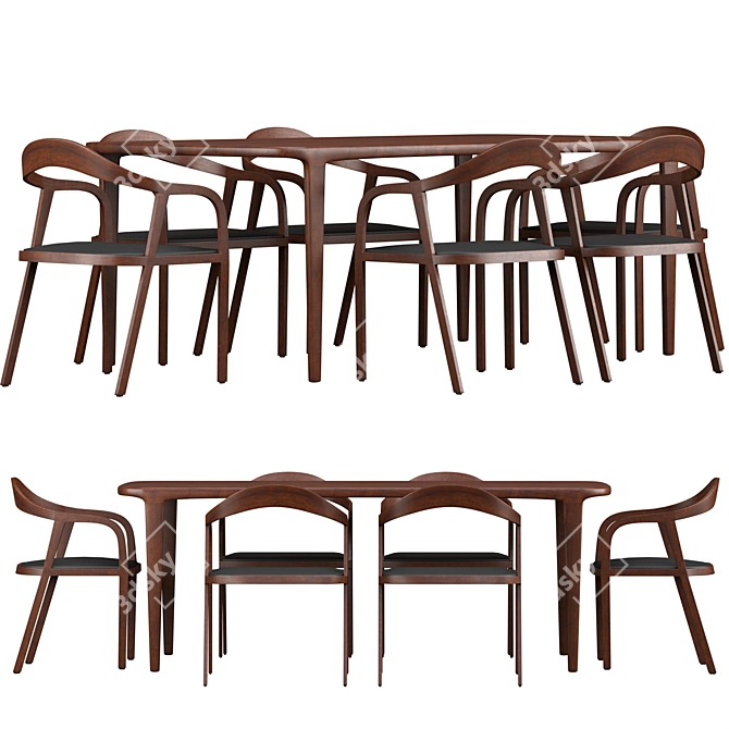 Artisan 2014 Millimeters Table 3D model image 1