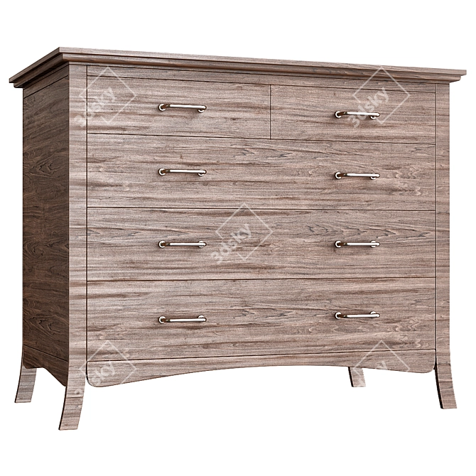 Elegant ARCANDA Scandola Mobili 3D model image 1