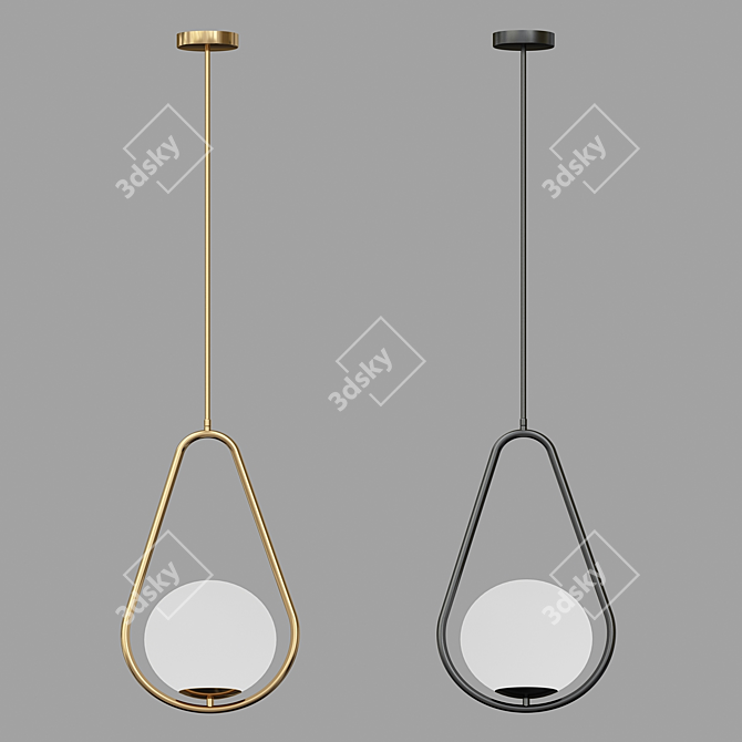 Hoop Drop: Illuminate with Style 3D model image 1