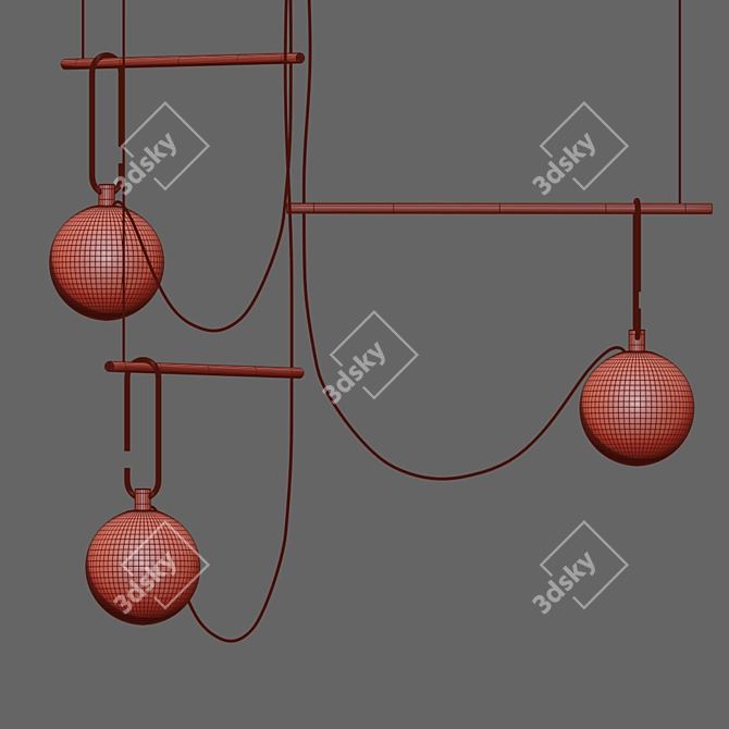 Ic Flos Pendant Lamp Collection 3D model image 6