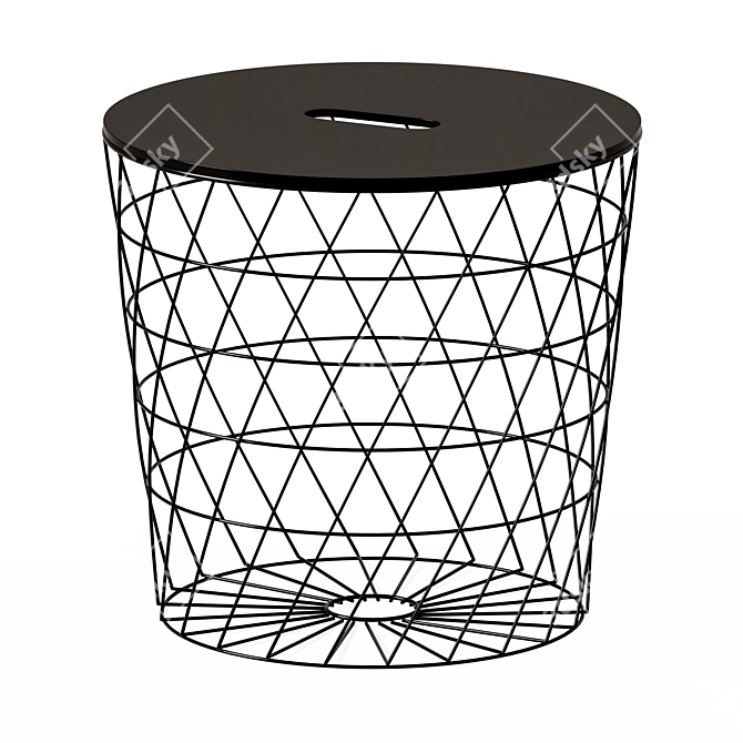 Kvistbro Storage Side Table 3D model image 3
