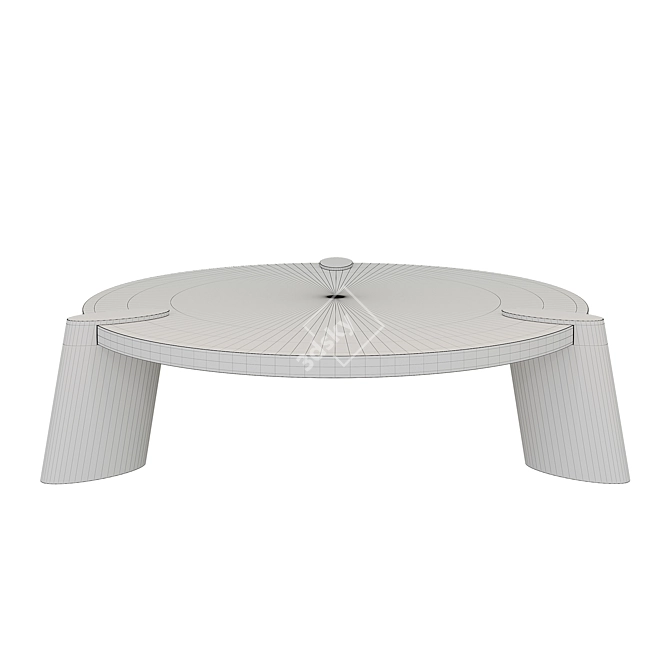 Garda Decor Coffee Table: Elegant and Spacious 3D model image 4