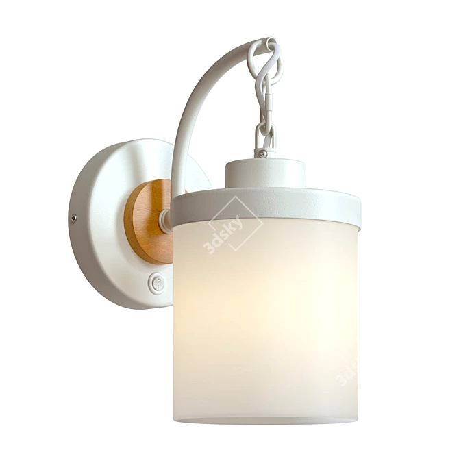 Colorful Smily Wall Lamp - Odeon Light 3D model image 8
