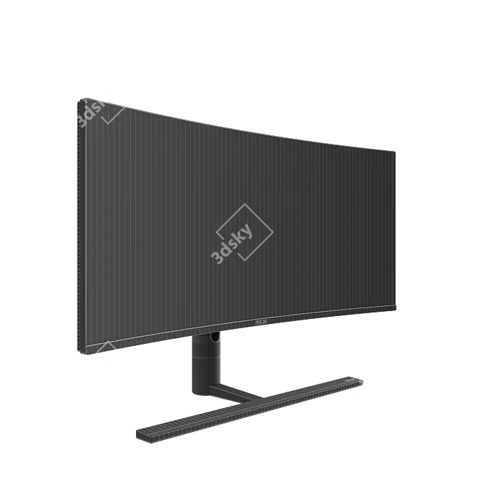 ASUS ProArt PA34VC Ultra-Wide Monitor 3D model image 5