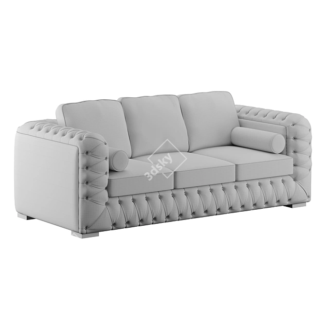 Ocean Sofa: Elegant and Spacious 3D model image 2