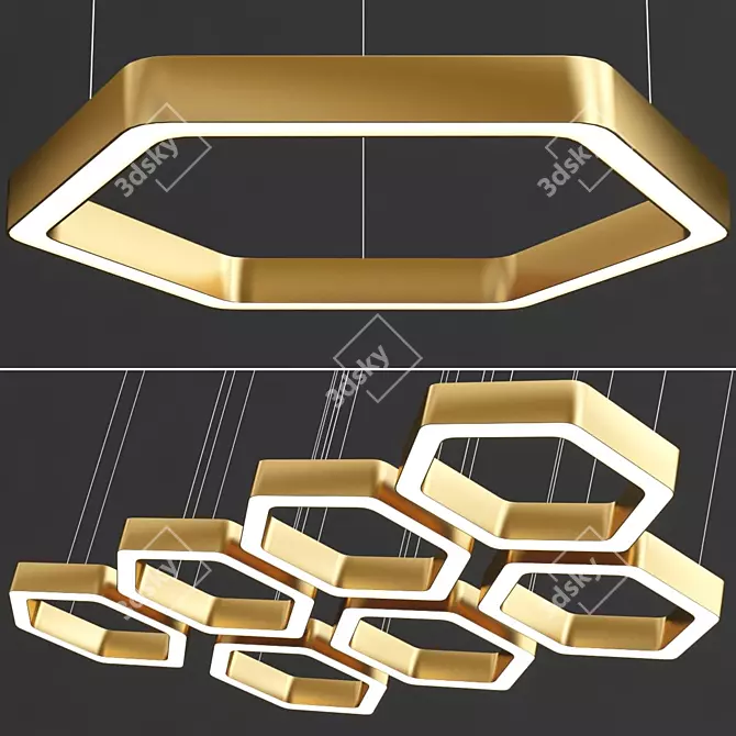 SIXTY Modern Design Lamps 3D model image 4