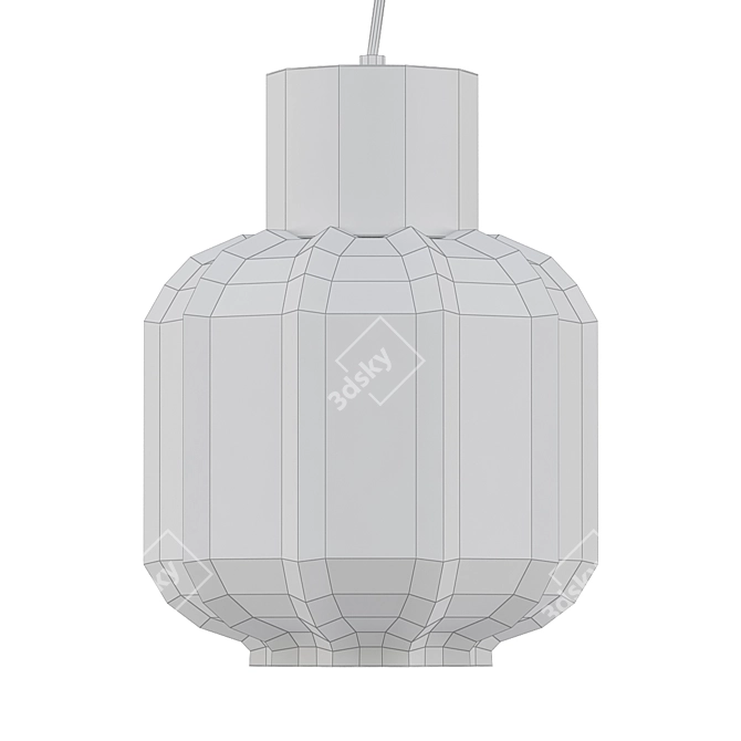 Carnegie 3 Pendant: Timeless Elegance 3D model image 2