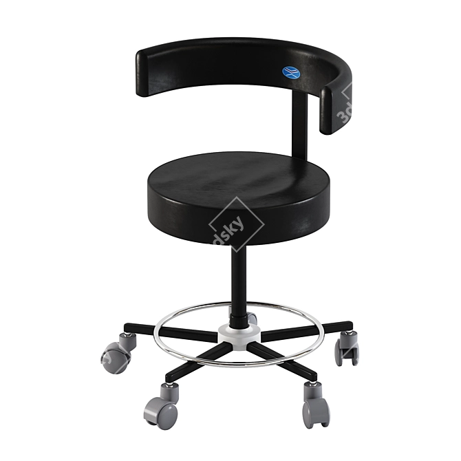 Surgical Stool - Premium Ergonomic Design 3D model image 2