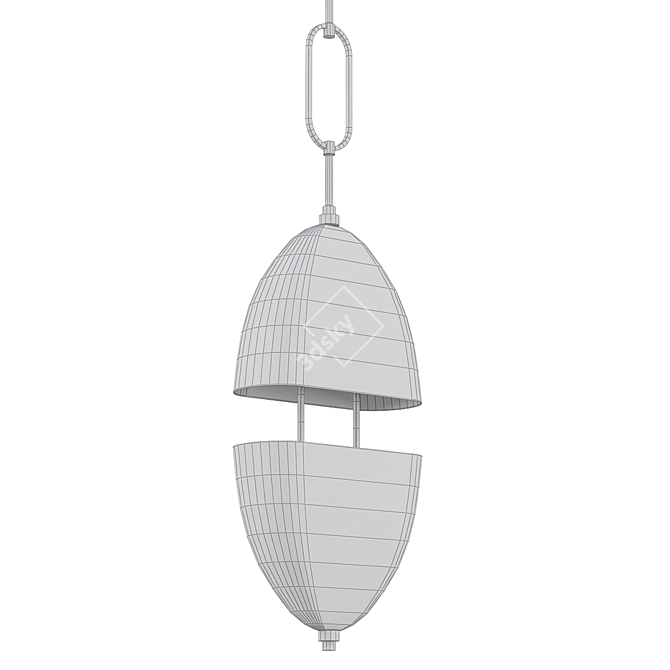  Lunar Glow Pendant Light 3D model image 2