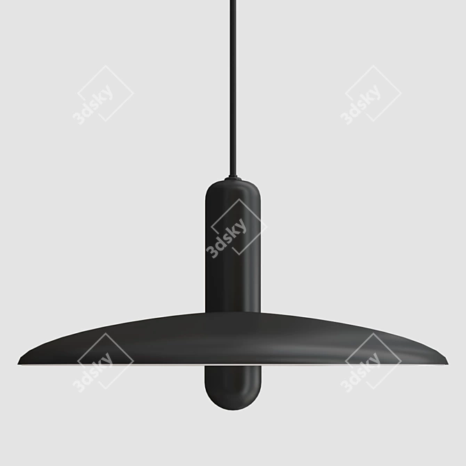 Elegant Lu Pendant Light 3D model image 2