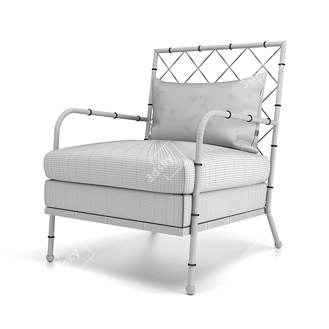 Tropical Paradise Chair 3D model image 4