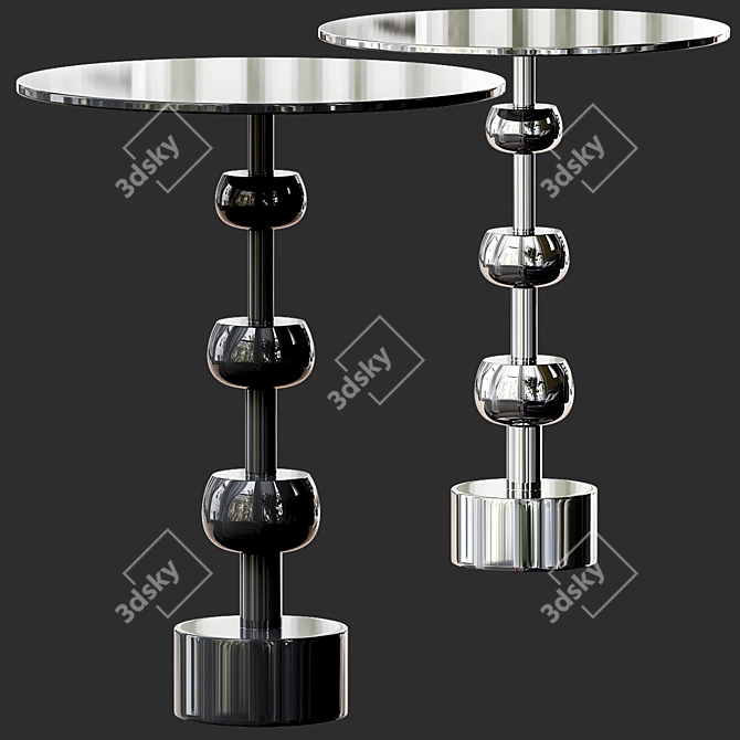 Elegant Melody Coffee Table 3D model image 2
