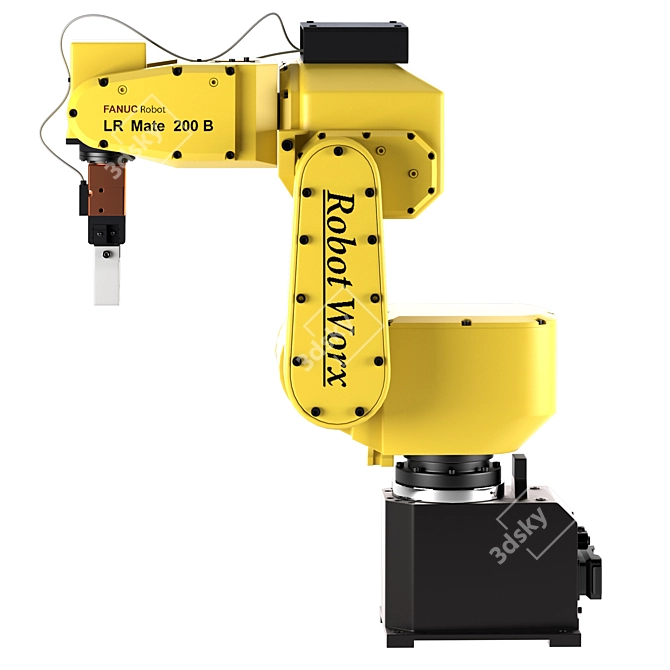 Advanced Industrial Robot: FANUC LR Mate 200iB 3D model image 2