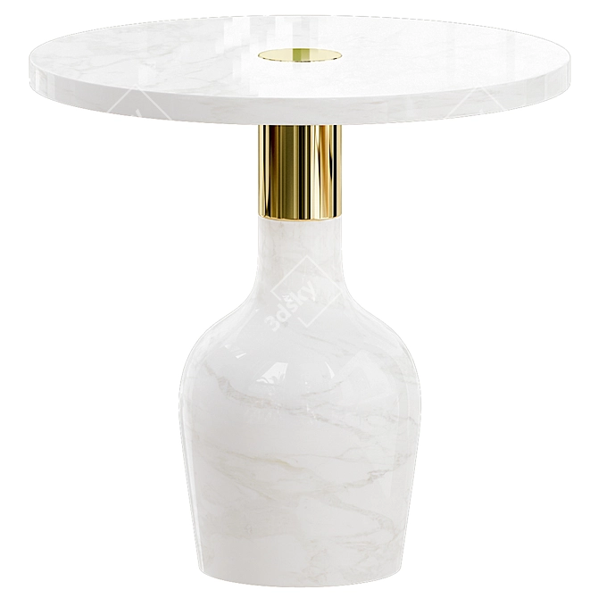 Modern Kane End Table 3D model image 1