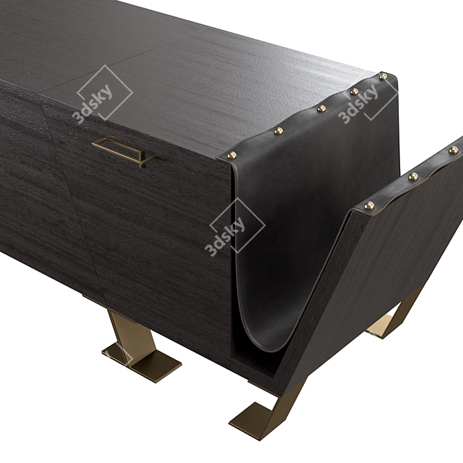 Modular Elegance: LATOxLATO Credenza 3D model image 4