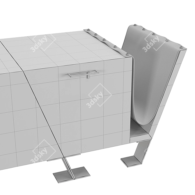 Modular Elegance: LATOxLATO Credenza 3D model image 6