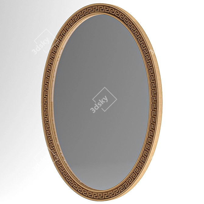 Luxury Versace Mirror 3D model image 1