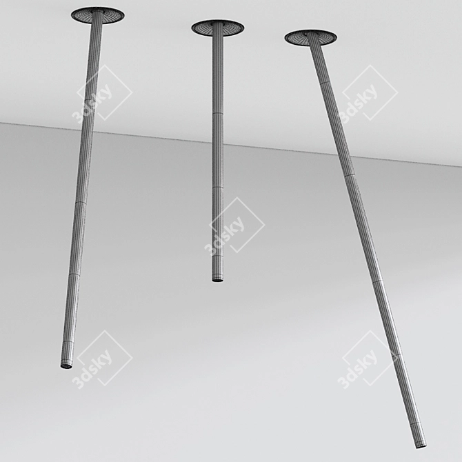 Modern Magic Ceiling Pendant Light 3D model image 2