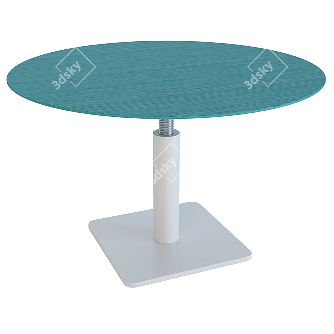 Elegant Giro Side Tables 3D model image 2