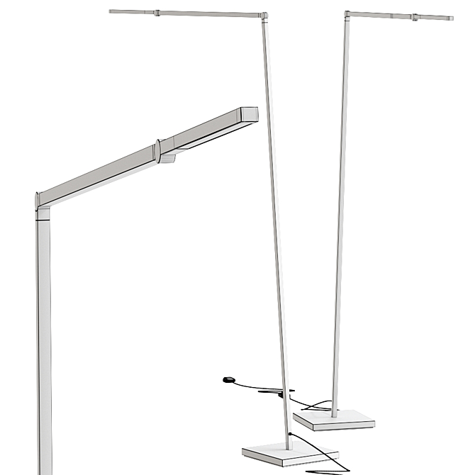 Untitled Linear LED Floor Lamp 3D model image 3