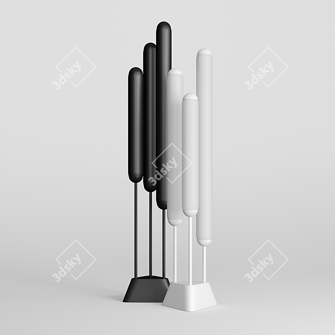 Elegant Illumination for Every Space: BROKIS PURO FLOOR 3D model image 4