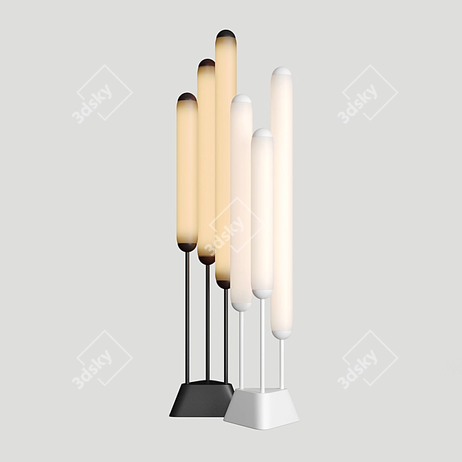 Elegant Illumination for Every Space: BROKIS PURO FLOOR 3D model image 7