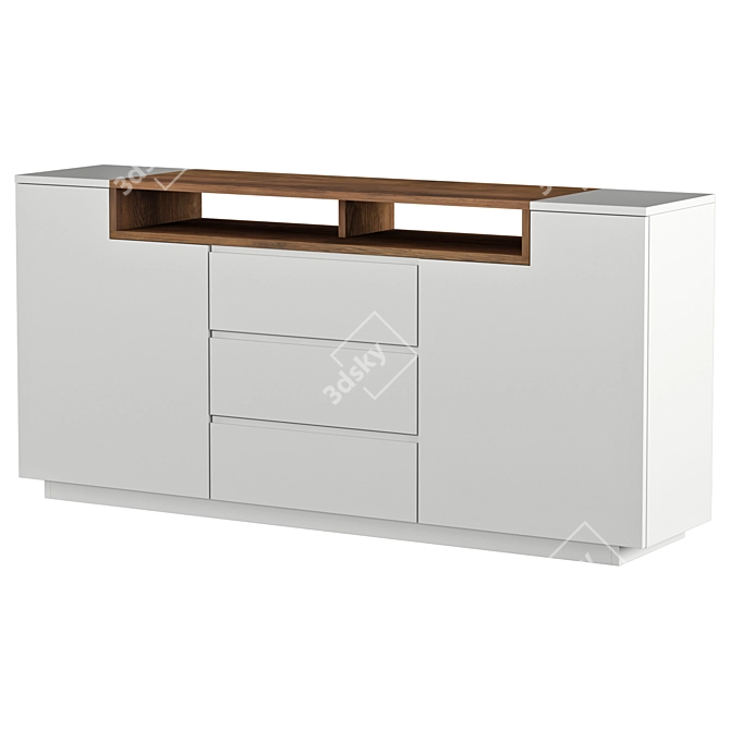 LOFT 180cm Modern Sideboard by Invicta 3D model image 2