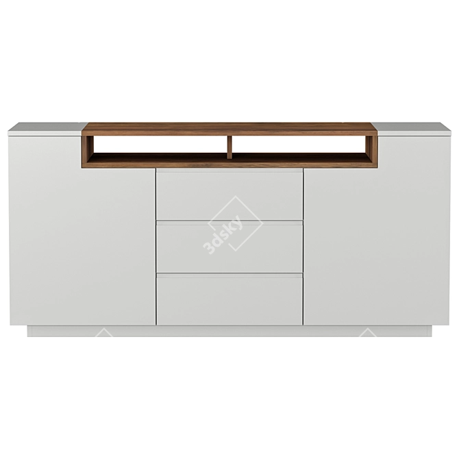 LOFT 180cm Modern Sideboard by Invicta 3D model image 3