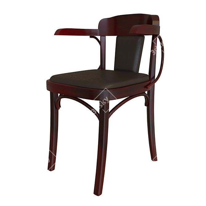 Vienna Style Chair - Rosa-MS 3D model image 2