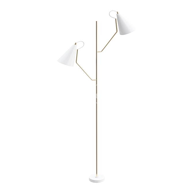 Elegant Illumination: Lamba FL 3D model image 1