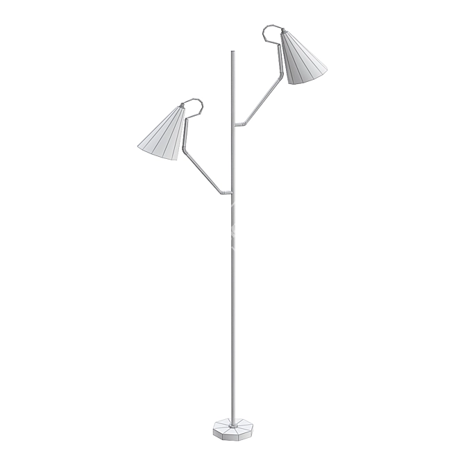 Elegant Illumination: Lamba FL 3D model image 2