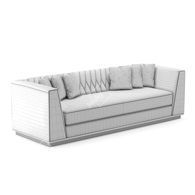 Luxurious Rockhampton Sofa: The Perfect Blend of Comfort and Style 3D model image 3