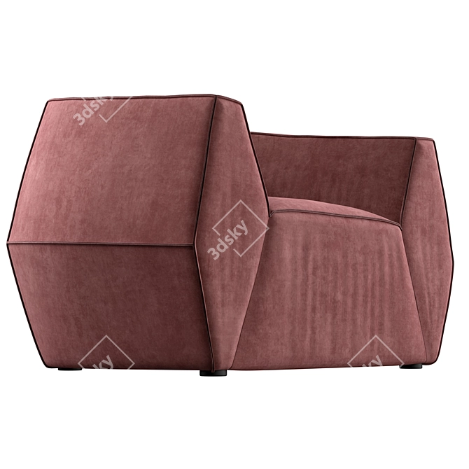 Eternal Expression: Ghidini1961 Infinito Armchair 3D model image 5