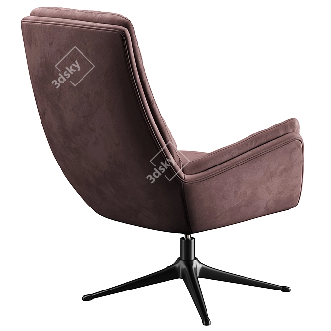 Comfortable Moro Chair: Customizable Color & Perfect Size 3D model image 6