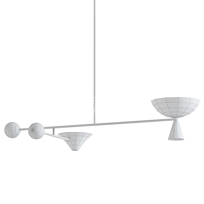 Modern STATHIS Pendant - V-Ray 3D model image 2