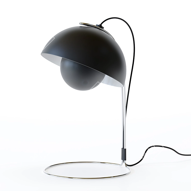 FLOWERPOT VP4: Modern Table Lamp 3D model image 4