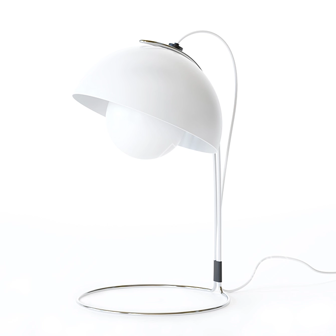 FLOWERPOT VP4: Modern Table Lamp 3D model image 9