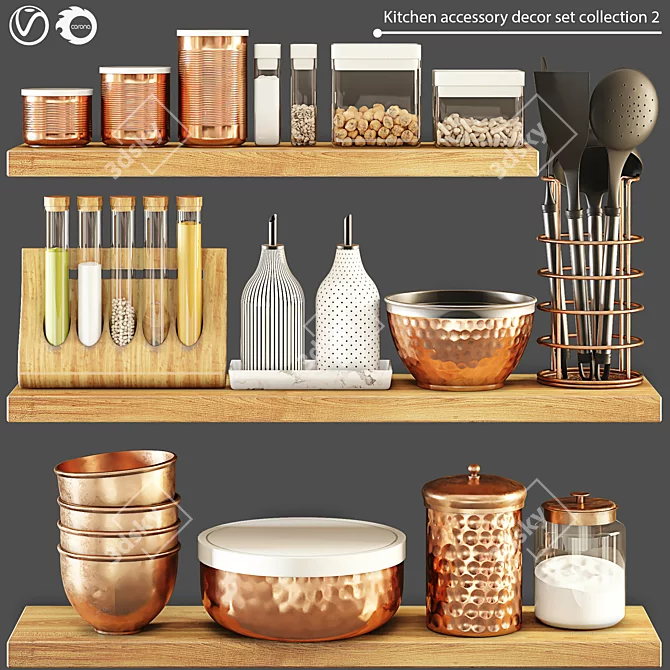 Elevate Your Kitchen Style 3D model image 1