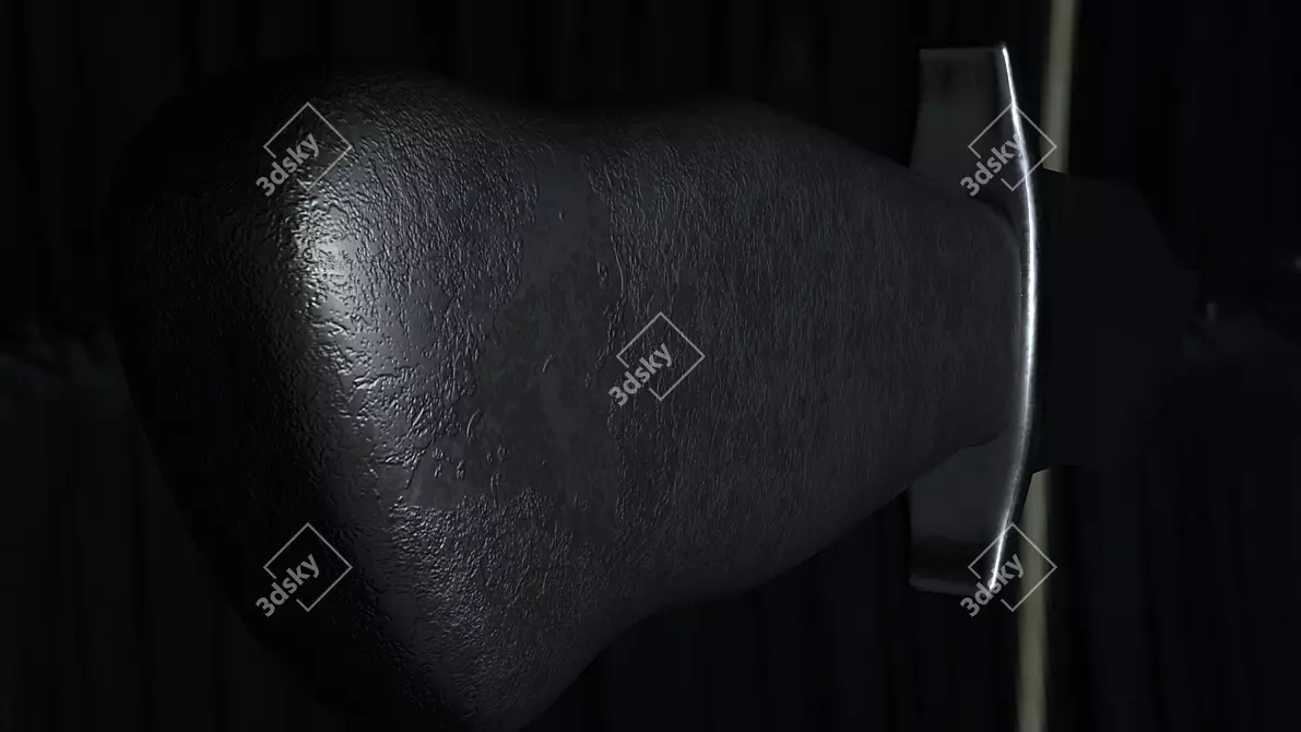 Low Poly Game Ready Knife 3D model image 5