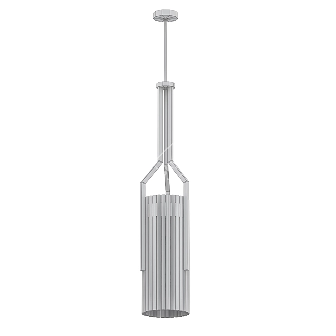 Elegant Avany Pendant 3D model image 2